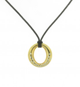 Tiffany circle necklace