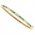 Tiffany & Co. Emerald and Diamond Bracelets